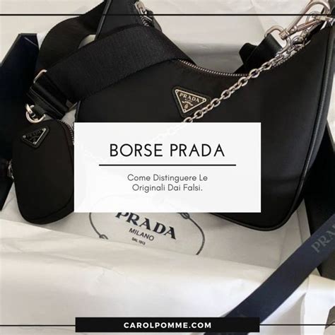 come capire se hai la borsa di prada originale|Impariamo a riconoscere una borsa di Prada vera da una falsa. Così.